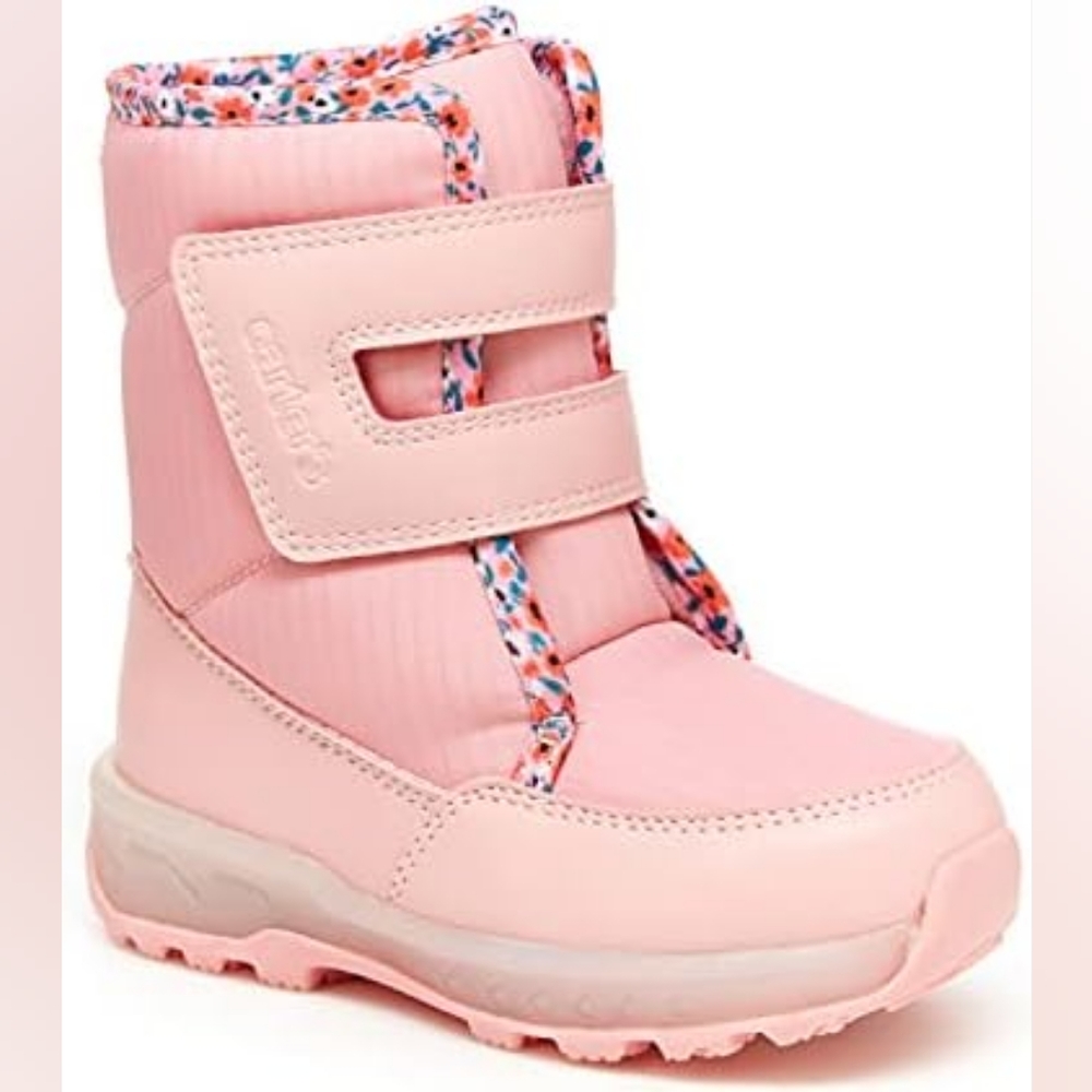 Carters Light Up Snow Boots Size 6 NWT.
